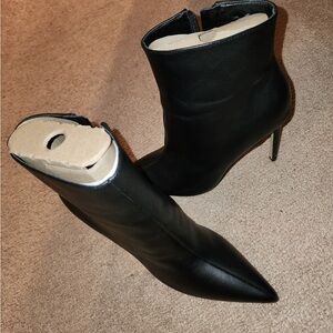 Nine West Black Heeled Boots